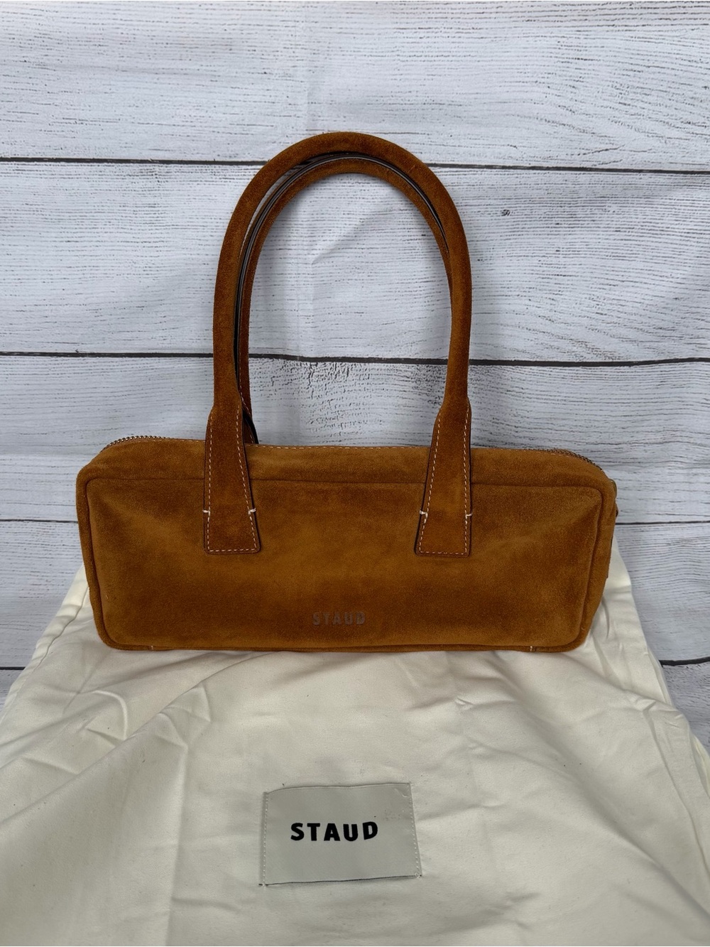 STAUD Dude suede bag
